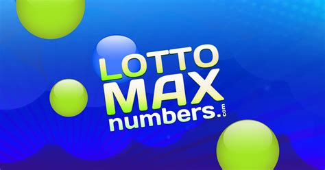 lotto max numbers